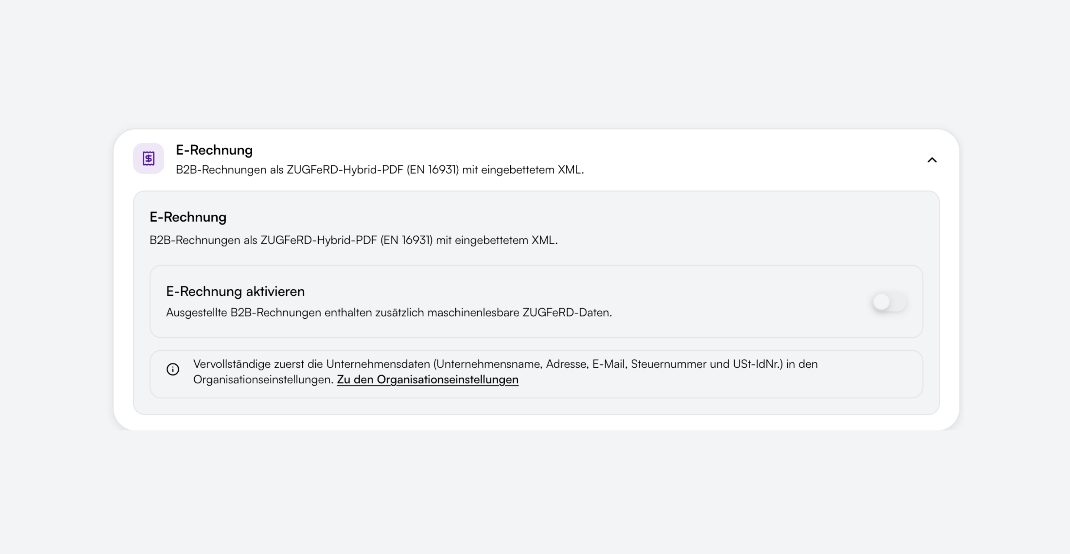 Rechnungen, E-Rechnung und GoBD